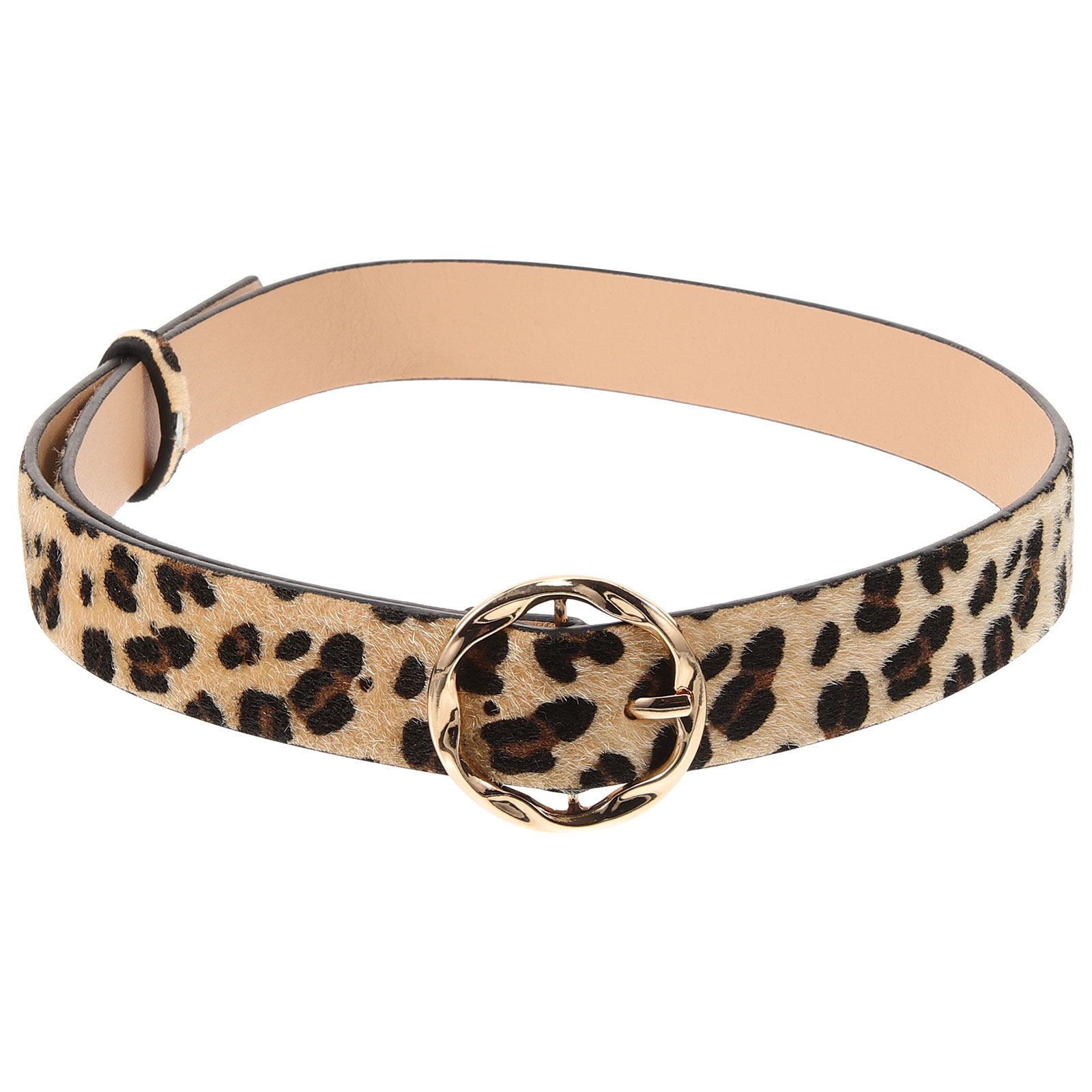 Women Formal Wear Belt - Leopard PU Belt Women Stylish Vintage