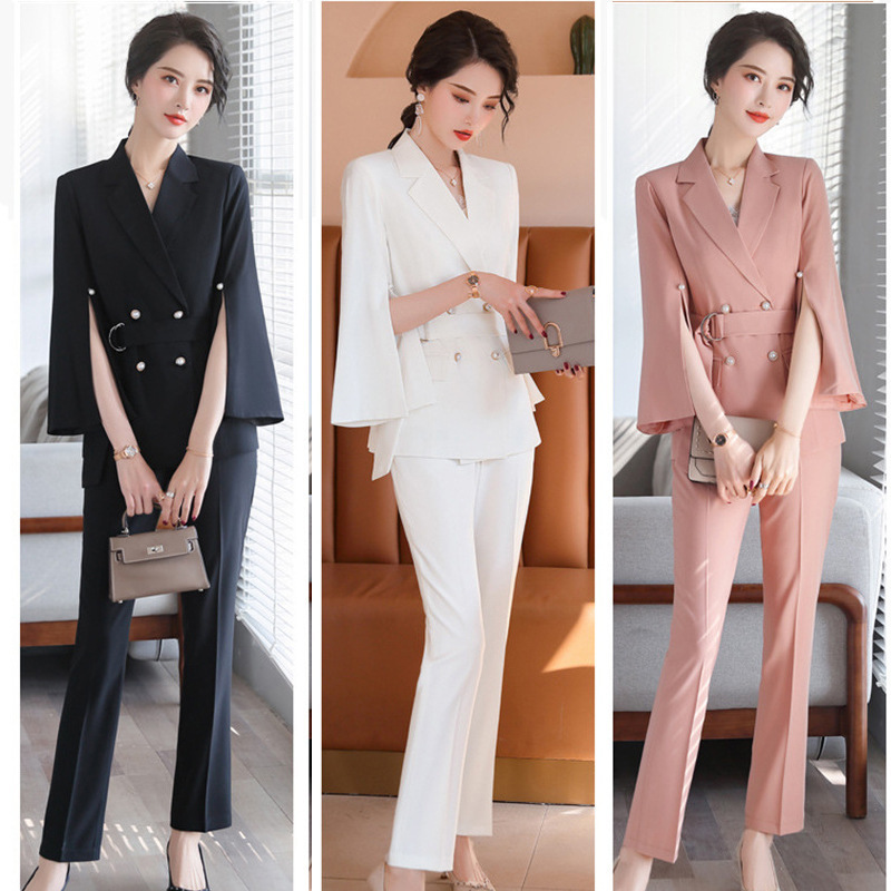 Women Formal Wear White Shirt - White Suit Set for Women2025New Stylish