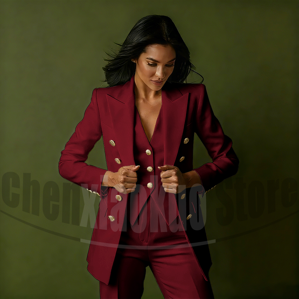 Women's Double Breasted Three  - Women Formal Wear Outfits のレビューと価格