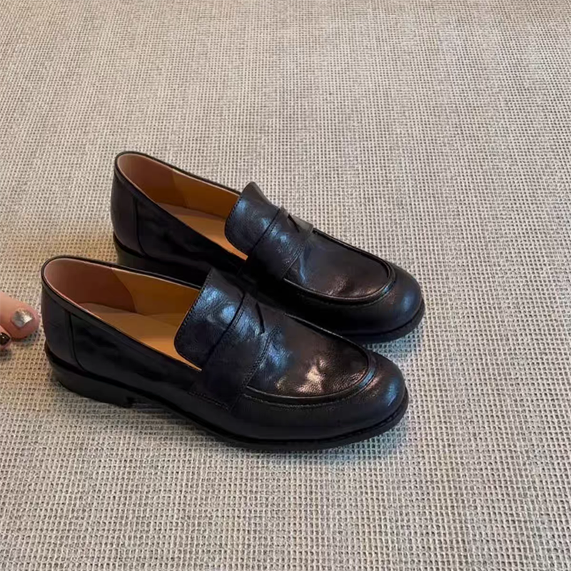 Womens Genuine Leather Loafers - Women Formal Wear Footwear のレビューと価格