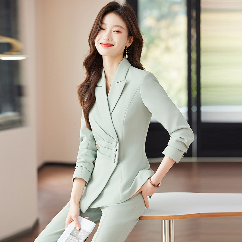 White women's business suit, p - Women Formal Wear White Shirt のレビューと価格