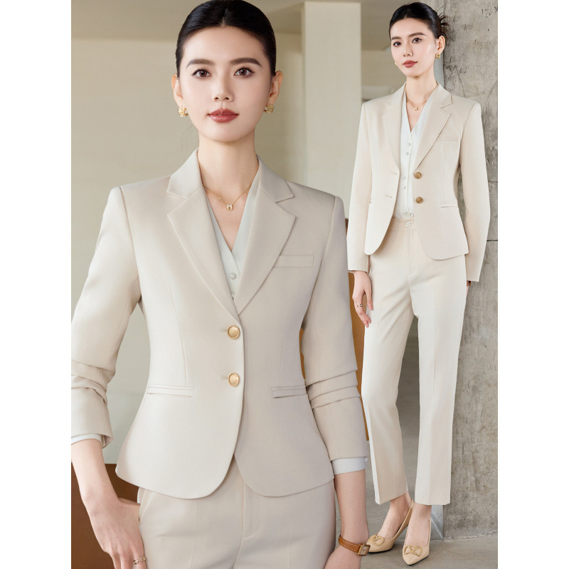 Apricot White Suit for WomenOL - Women Formal Wear White Shirt のレビューと価格