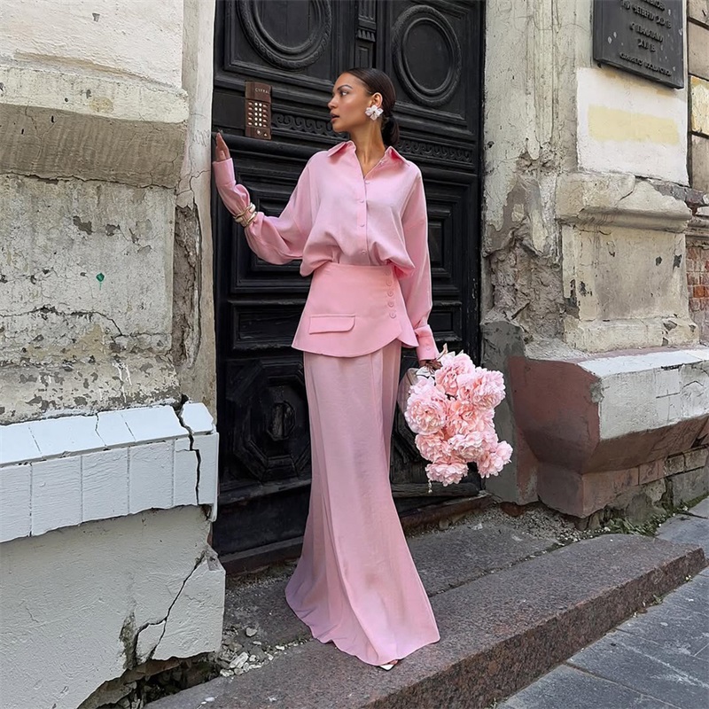 Autumn Pink Black Women Suit S - Women Formal Wear Black のレビューと価格