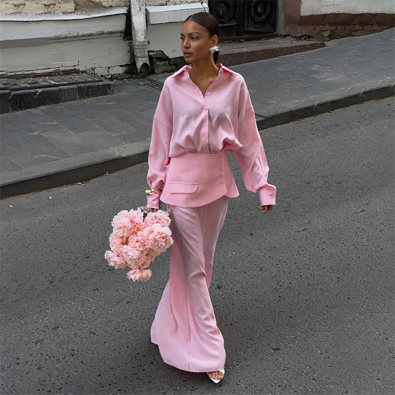 Autumn Pink Black Women Suit S - Women Formal Wear Black のレビューと価格