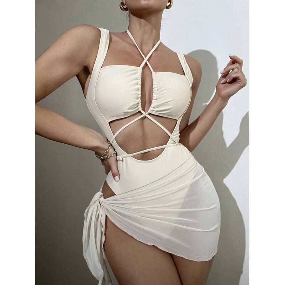 Cikini-Monochrome Sexy Bikinis - Monochrome Suit Set のレビューと価格