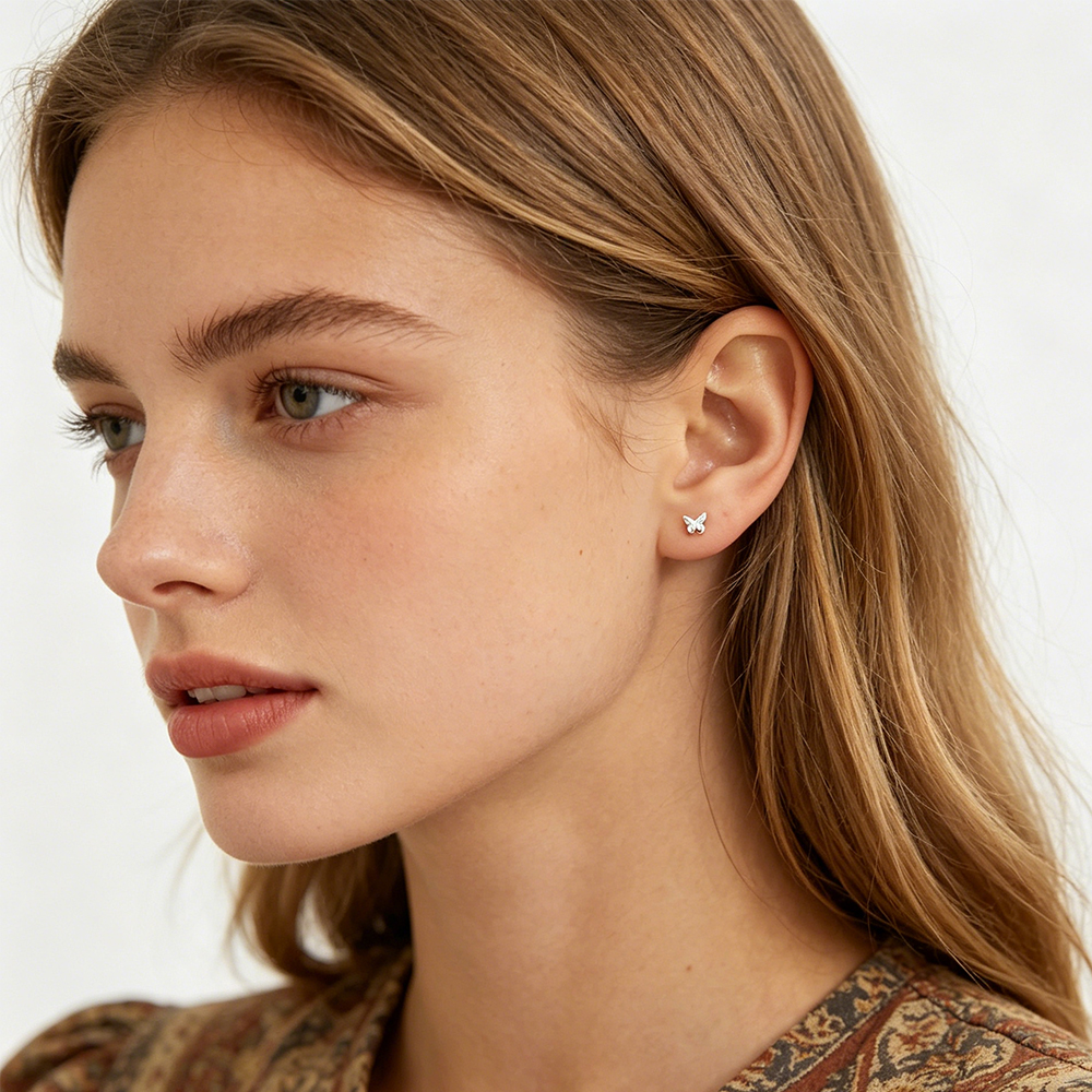 Vintage Butterfly Stud Earring - Women'S Gothic Formal Wear のレビューと価格