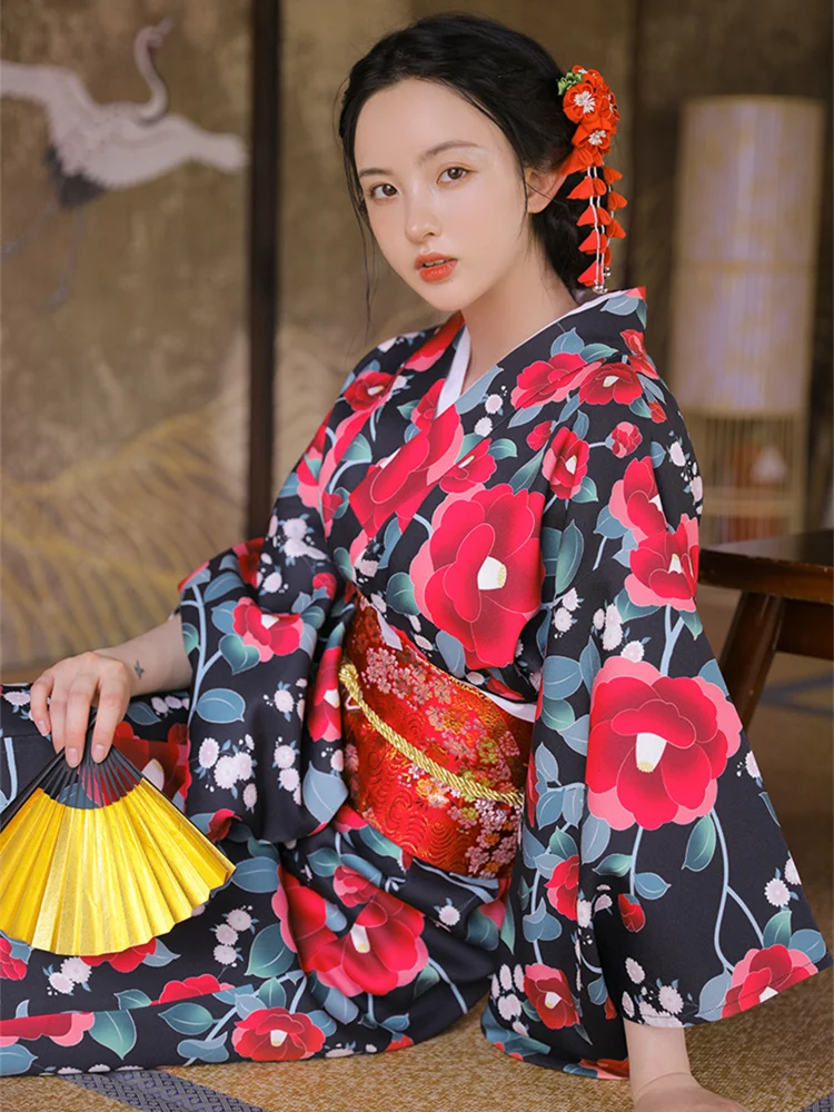 Vintage Style Women's Floral P - Japanese Women Formal Wear のレビューと価格