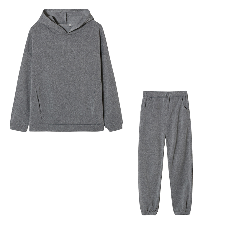 Monochrome Hooded Hoodie Set C - Monochrome Suit Set のレビューと価格