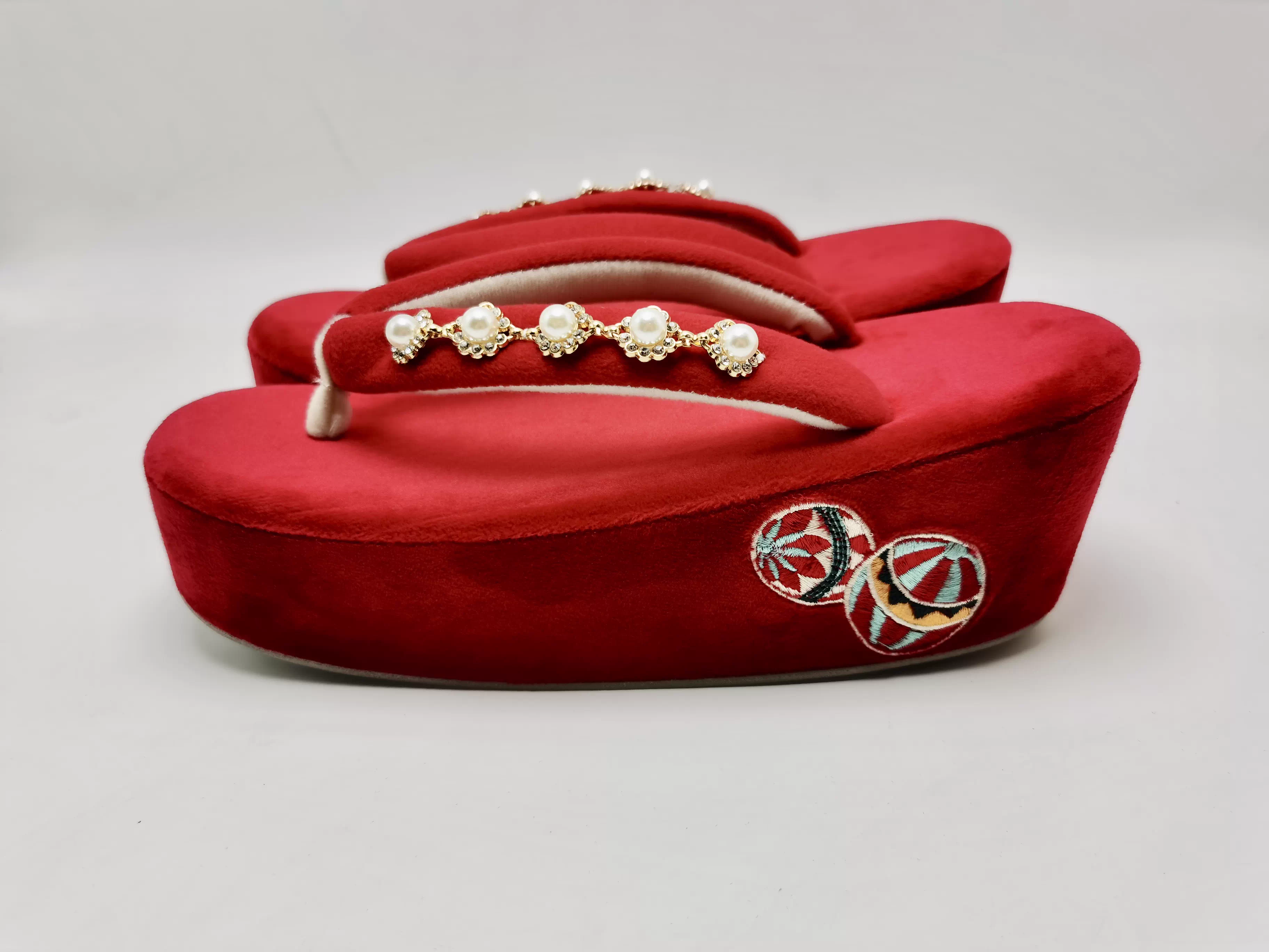 Japanese Cork-Soled Sandals (Z - Japanese Women Formal Wear のレビューと価格