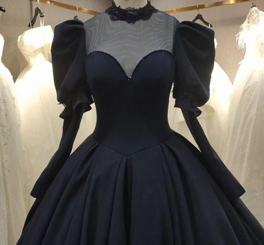 Gothic Black Wedding Dress She - Women'S Gothic Formal Wear のレビューと価格