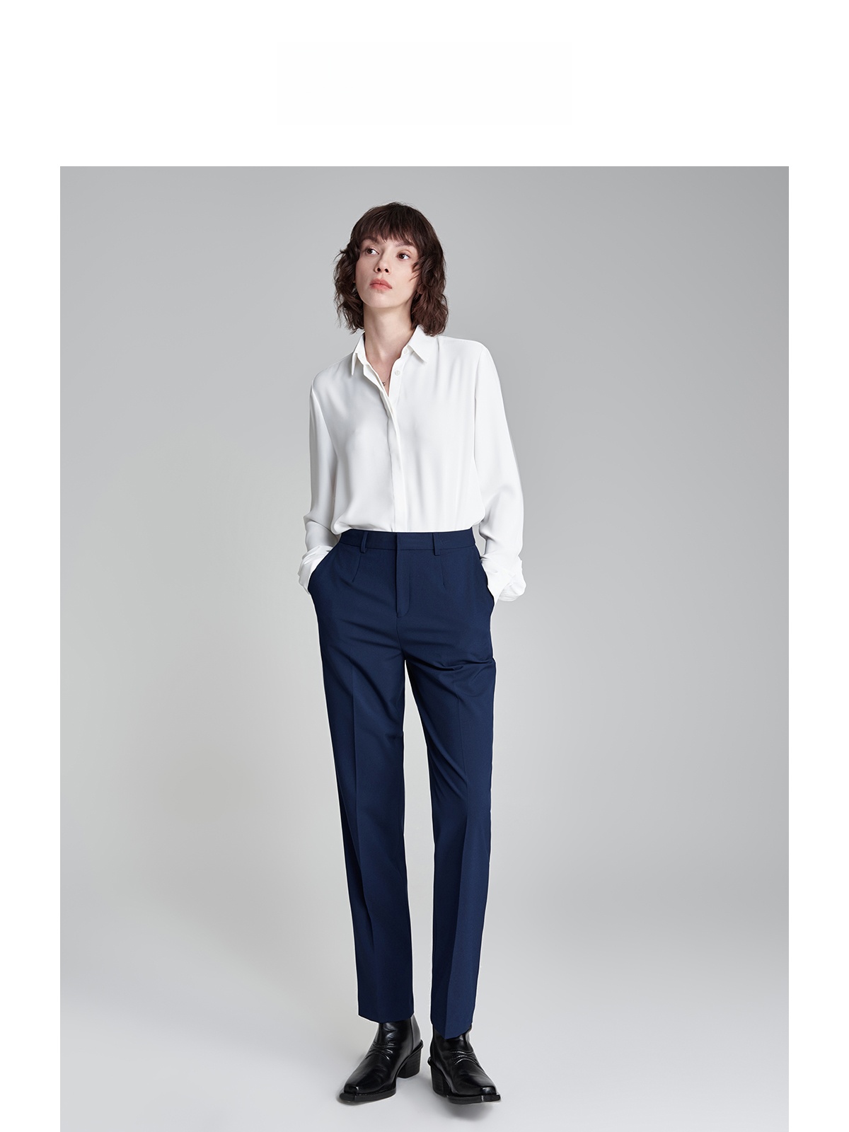 Professional White Shirt for W - Women Formal Wear White Shirt のレビューと価格
