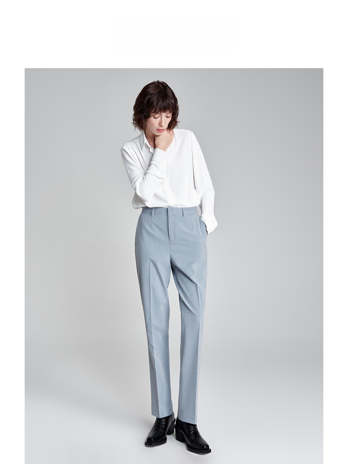 Professional White Shirt for W - Women Formal Wear White Shirt のレビューと価格