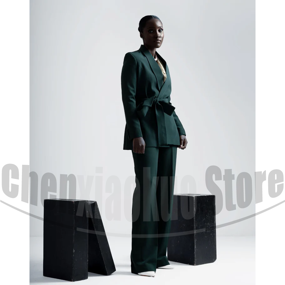 Women Suit Belted Blazer and W - Women Formal Wear Belt のレビューと価格