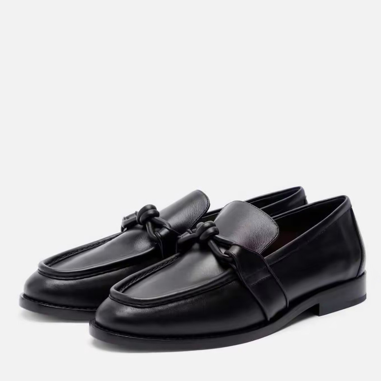 Women's Leather Knot Detail Lo - Women Formal Wear Shoes のレビューと価格