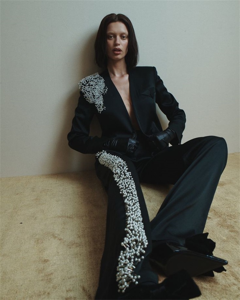 Pearls Women Suit Set 2 Piece  - Women Formal Wear Black のレビューと価格