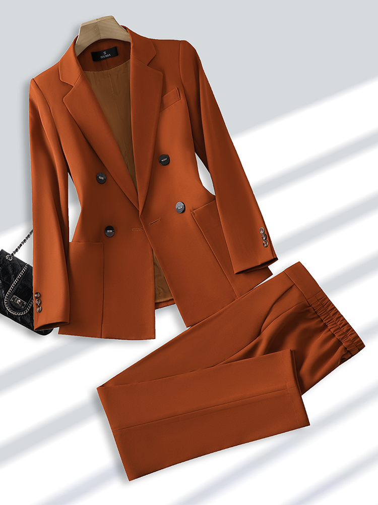 Fashion Ladies Pant Suit Forma - Women Formal Wear Black のレビューと価格