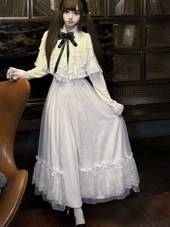 Japanese Short Sleeve Bow Lace - Japanese Women Formal Wear のレビューと価格