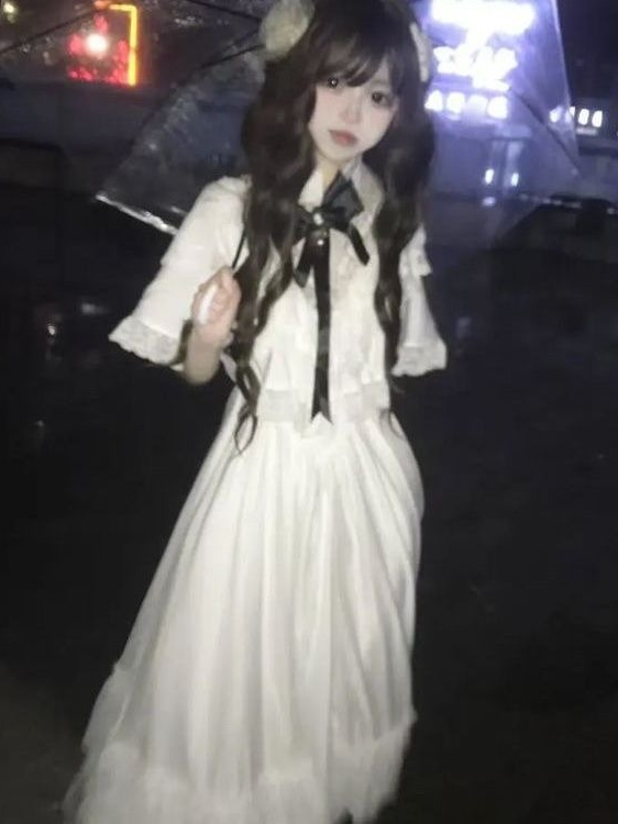 Japanese Short Sleeve Bow Lace - Japanese Women Formal Wear のレビューと価格