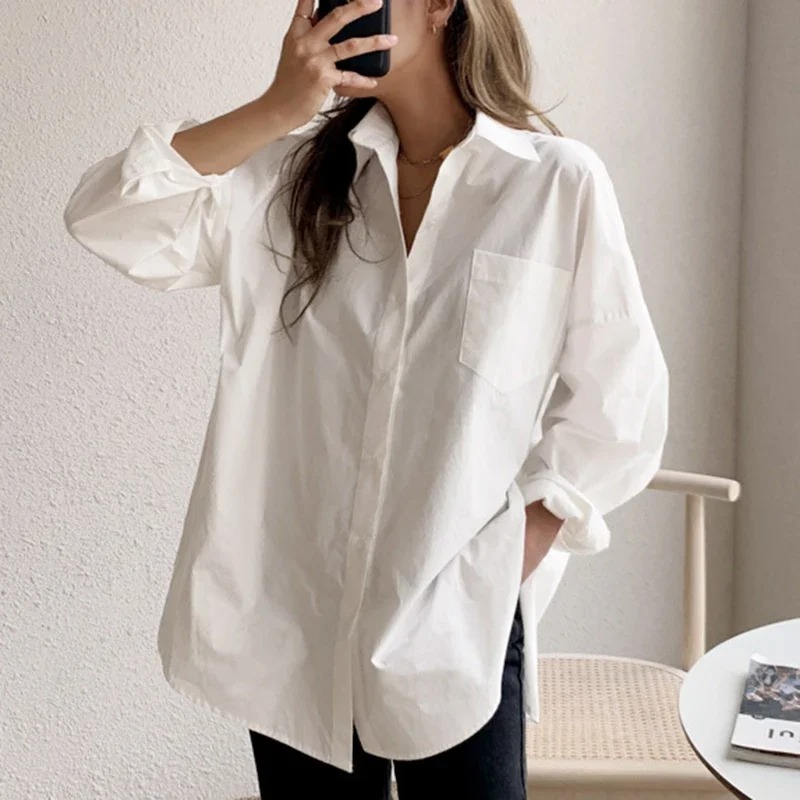 2026 Fashion New Cotton Long S - Women'S Formal Wear Blouse のレビューと価格