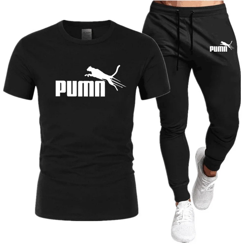 Men's Short Sleeve Running T-s - Monochrome Suit Set のレビューと価格