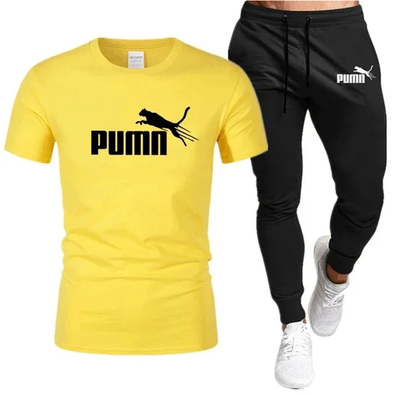 Men's Short Sleeve Running T-s - Monochrome Suit Set のレビューと価格