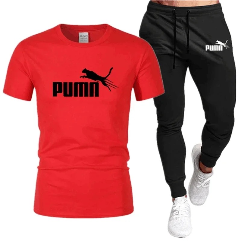 Men's Short Sleeve Running T-s - Monochrome Suit Set のレビューと価格