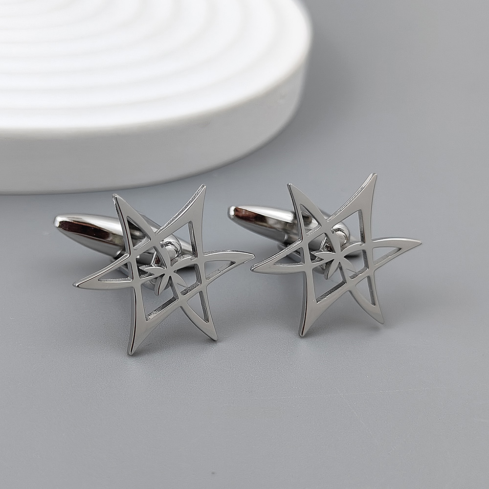 Hexagonal star gold-plated cuf - Women'S Gothic Formal Wear のレビューと価格