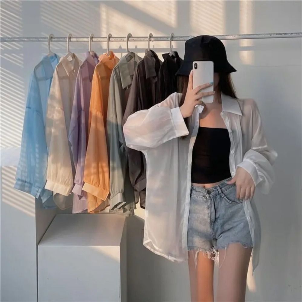 Casual Sun Protection Women Sh - Women'S Formal Wear Blouse のレビューと価格
