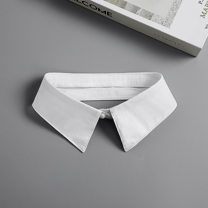 Women's Stylish Detachable Sta - Women Formal Wear White Shirt のレビューと価格
