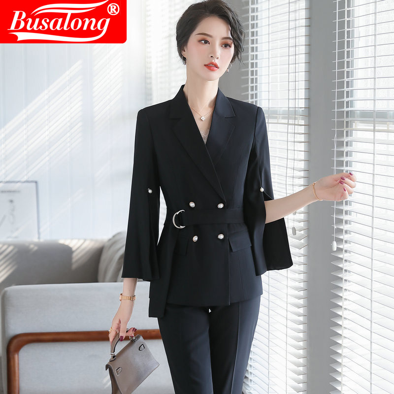 White Suit Set for Women2025Ne - Women Formal Wear White Shirt のレビューと価格