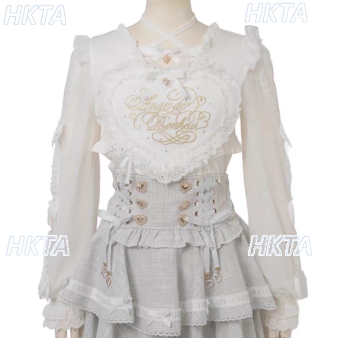 Japanese New Sweet Cute Pink W - Women'S Formal Wear Blouse のレビューと価格