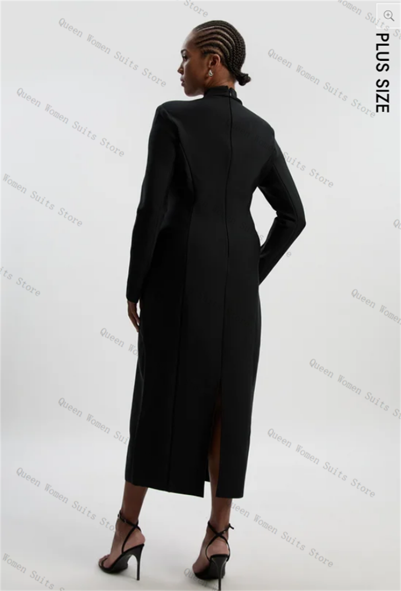 Black Cotton Women Suit 1 Piec - Women Formal Wear Black のレビューと価格