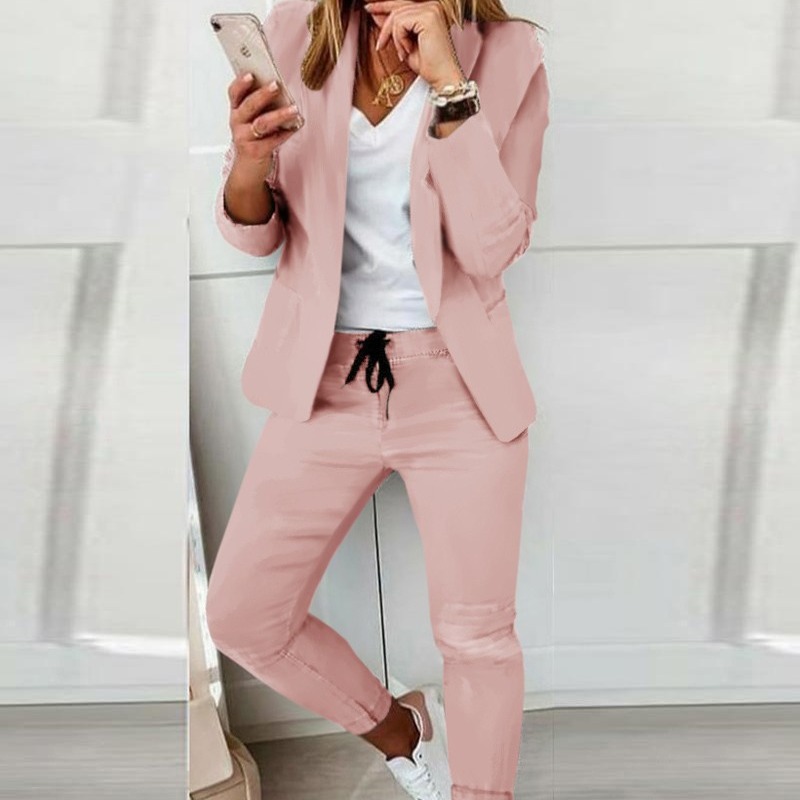 Women's Monochrome Casual Busi - Monochrome Suit Set のレビューと価格