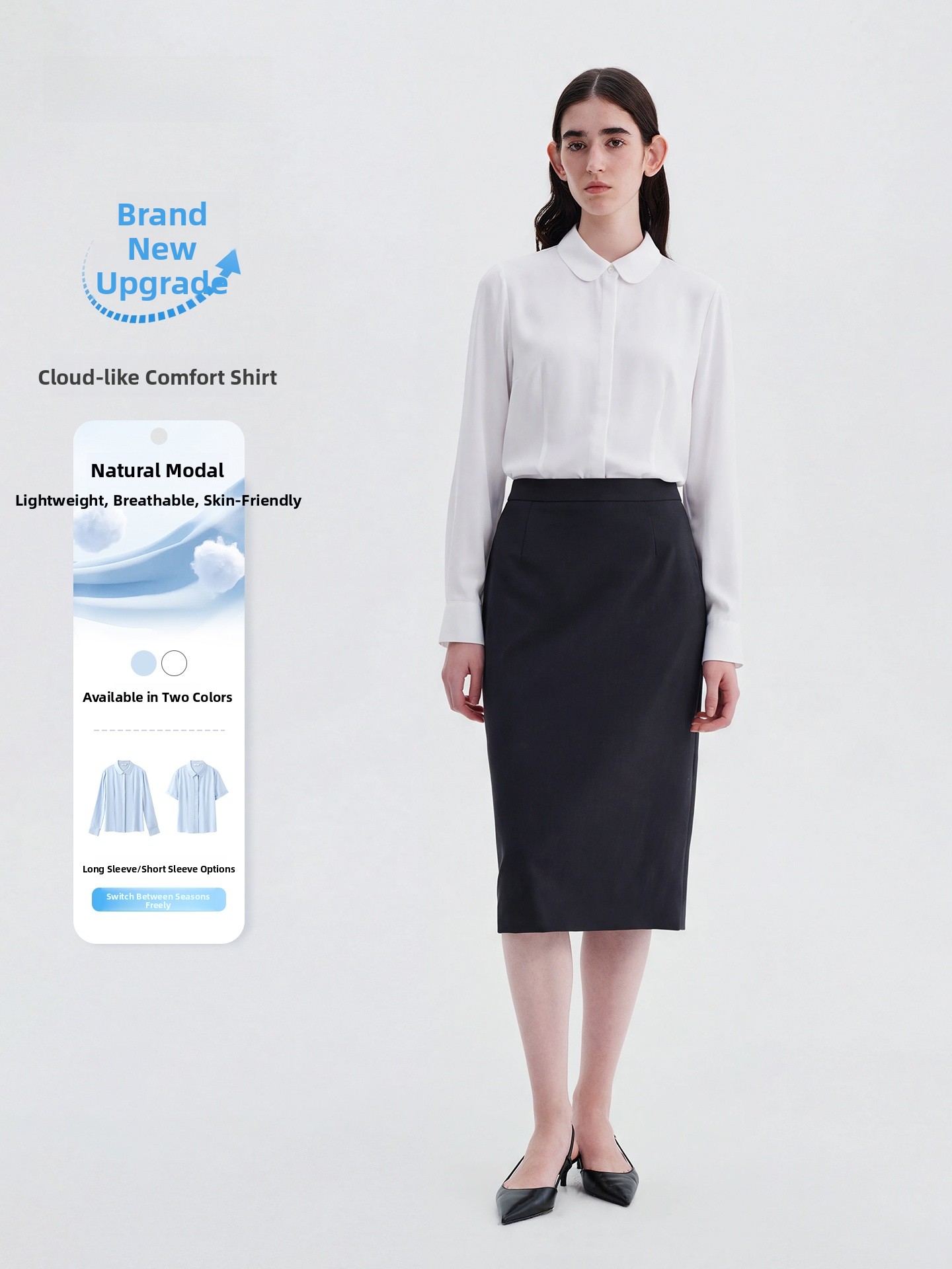 White Professional Formal Suit - Women Formal Wear White Shirt のレビューと価格