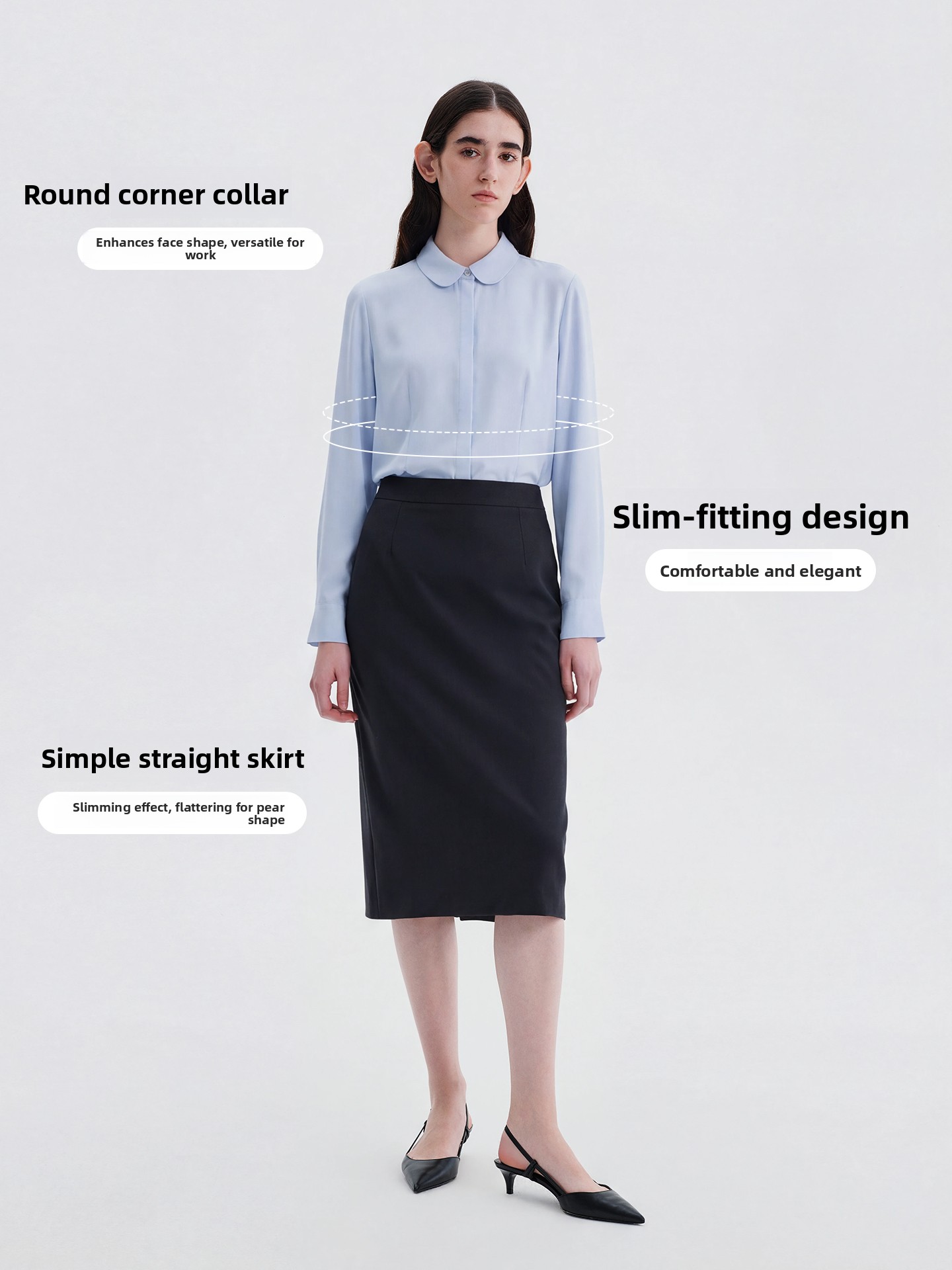 White Professional Formal Suit - Women Formal Wear White Shirt のレビューと価格