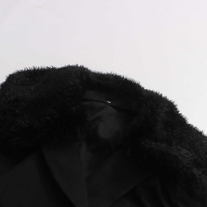 Fur Women Coat Windbreaker Bel - Women Formal Wear Belt のレビューと価格